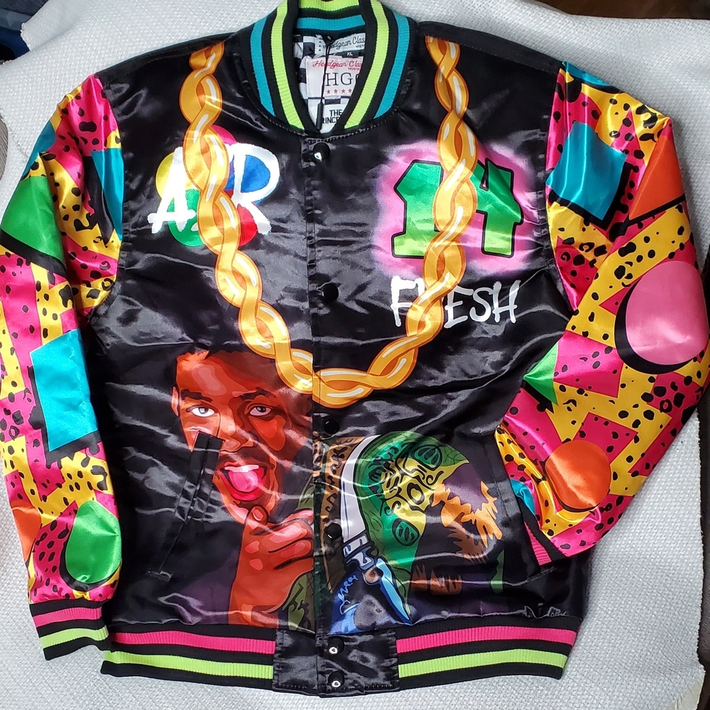 Colorful Graphic Kids Bomber Jacket